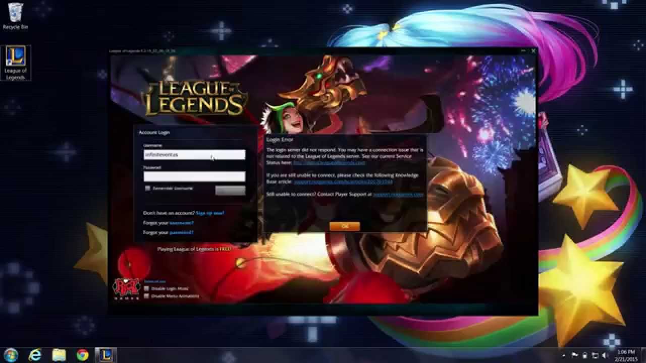 League of Legends for mac instal