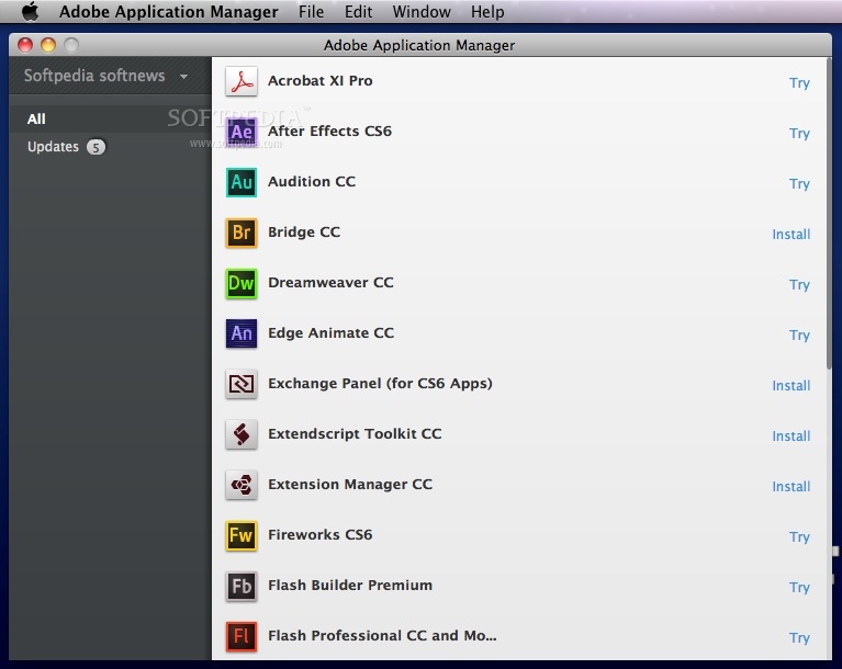 Adobe application manager mac cs5 download crack